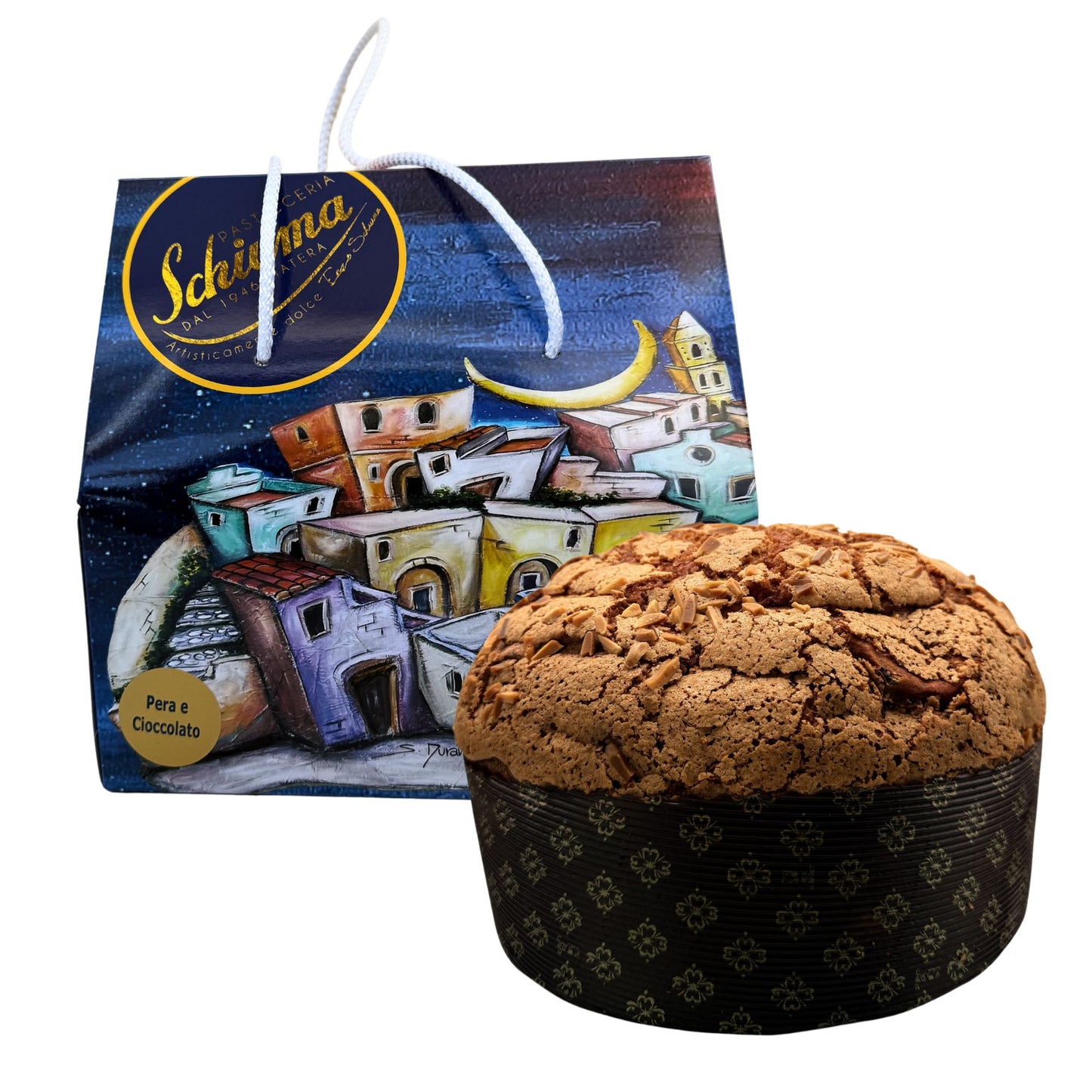 Panettone pere e cioccolato 1 kg