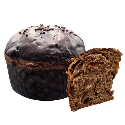 Panettone Sacher con cioccolato albicocca 1 kg