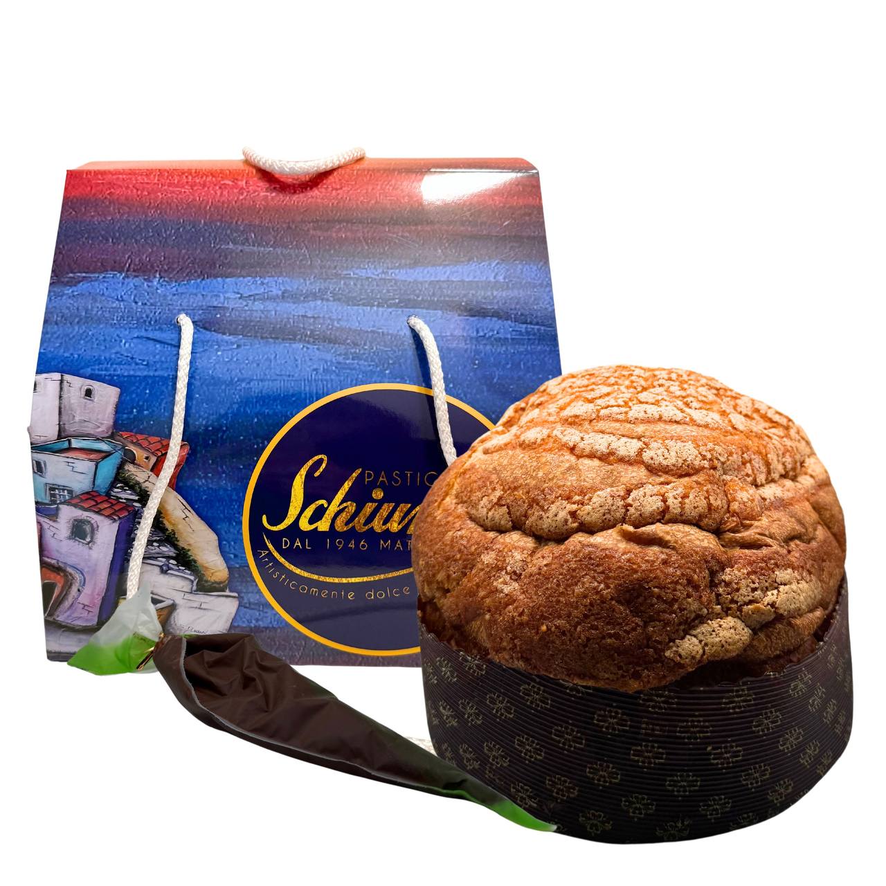 Panettone bianco Nuvola 1 Kg con spalmabile